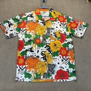Chicago White Sox Hawaiian Shirt Adult XL Short Sleeve Floral Beggars Pizza SGA